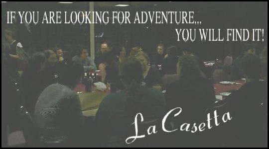 If you are looking for adventure... you will find it! La Casetta!